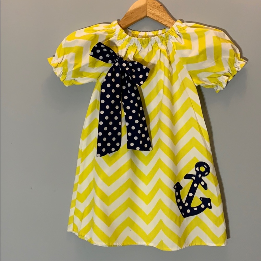 Girl’s Boutique Chevron Dress